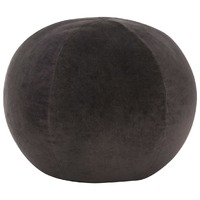 Pouffe Cotton Velvet 50x35 cm