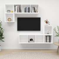 Casper 4 Piece TV Cabinet Set Engineered Wood