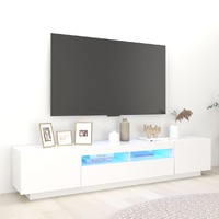 Apache TV Cabinet with LED Lights 200x35x40 cm