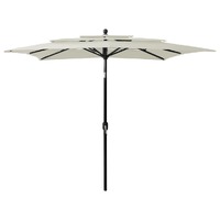 3-Tier Parasol with Aluminium Pole