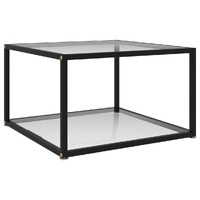 Coffee Table Transparent Tempered Glass
