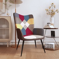 Relaxing Chair Patchwork Fabric