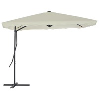 Outdoor Parasol with Steel Pole 250x250 cm