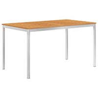 Garden Dining Table Stainless Steel