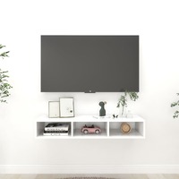 Wall Shelf 102x30x17 cm Engineered Wood