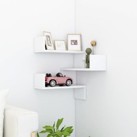Wall Corner Shelf 40x40x50 cm Engineered Wood