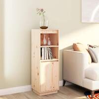 Highboard 37x34x110 cm Solid Wood Pine