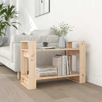 Boldon Book Cabinet/Room Divider 80x35x56.5 cm Solid Wood Pine
