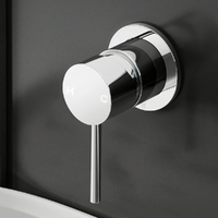 Bathroom Mixer Shower Wall Tap Faucet Basin Sink Bathtub Brass 