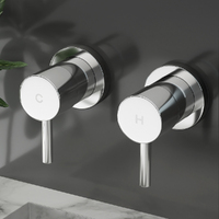 Bathroom Tap Shower Twin Tap Faucet Basin Sink Bath Swivel 