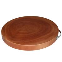 Natural Hardwood Hygienic Kitchen Cutting Wooden Chopping Board Round
