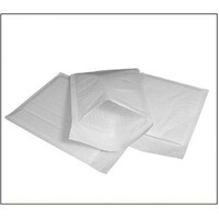 10 Piece Pack - White Bubble Padded Envelope Bag Post Courier Shipping SMALL Self Seal