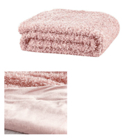 J.Elliot Home Lyla Faux Sheep Fur Throw Rug