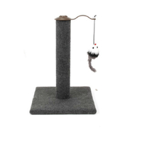 Cat Kitten Single Scratching Post with Toy