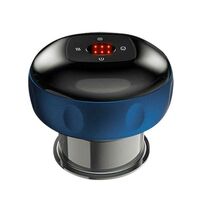 12 levels Electric Cupping Therapy Smart Scraping Massager Red Light Heating Body Slimming
