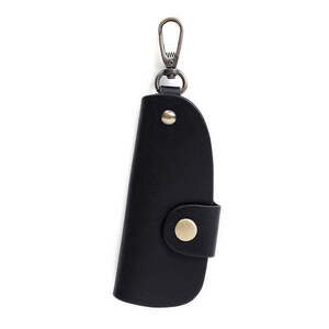 Genuine Leather Wallet Purse Bag Case Holder Key Ring Pouch Bag Safe Hanger