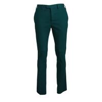 Brand New BENCIVENGA Green Cotton Pants Men