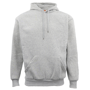 Adult Unisex Men's Basic Plain Hoodie Pullover Sweater Sweatshirt Jumper XS-8XL, Light Grey