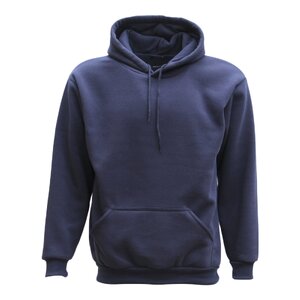 Adult Unisex Men's Basic Plain Hoodie Pullover Sweater Sweatshirt Jumper XS-8XL, Navy