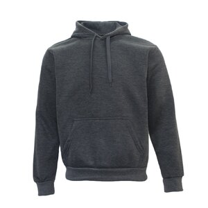 Adult Unisex Men's Basic Plain Hoodie Pullover Sweater Sweatshirt Jumper XS-8XL, Dark Grey