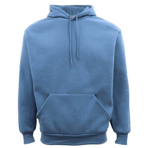 Adult Unisex Men's Basic Plain Hoodie Pullover Sweater Sweatshirt Jumper XS-8XL, Dusty Blue