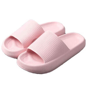 Pillow Slides Sandals Non-Slip Ultra Soft Slippers Cloud Shower EVA Home Shoes, Pink