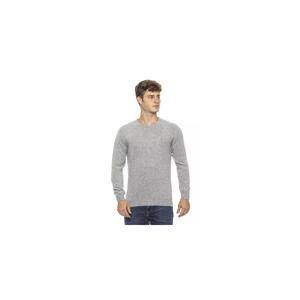 Crew Neck Solid Color Sweater