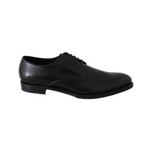 Handcrafted Black Leather Derby Dress Formal Shoes
