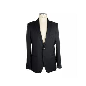 Black Milano Suit in Marlane Primatist Super 100s Wool Blend
