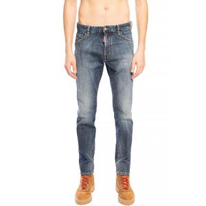 Distressed Navy Cool Guy Jean