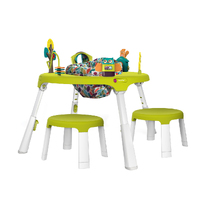 PORTAPLAY FOREST FRIENDS ACTIVITY CENTER + STOOLS COMBO.