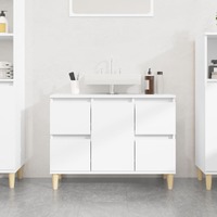 Sink Cabinet 80x33x60 cm Engineered Wood