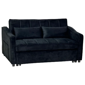 Sarantino Fenton Velvet 2-Seater Sofa Bed