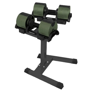 Powertrain Eon Dial-Up Adjustable Dumbbells Pair with Stand