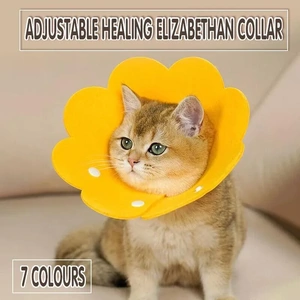 Pet Dog Cat Adjustable Soft Healing Elizabethan Collar Cone Medical Protective