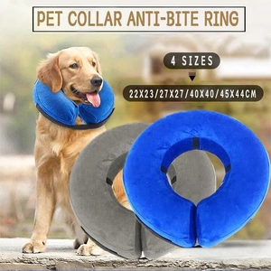 Pet Dog Inflatable Soft Healing Collar Cone Wound Medical Cat Protective Jackets - (40* )