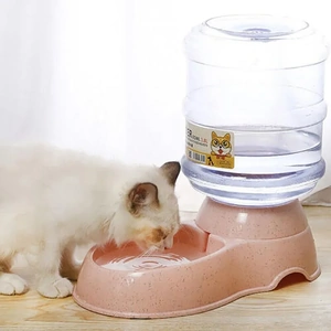Automatic 3.8L Water Feeder Pet Dog Cat Puppy Dispenser Feeder Bowl Bottle