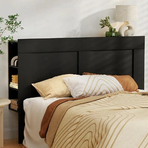 Bed Head Headboard Queen with Shelves