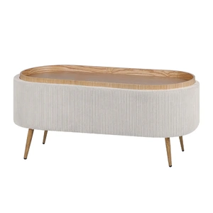 Coffee Table Storage Ottoman