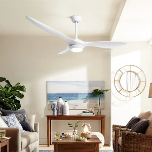 52'' Ceiling Fan DC Motor withLight withRemote