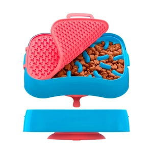 4-in-1 Slow Feeder Dog Bowl
