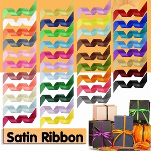 10mm Width Satin Hair Ribbon Wedding Party Decoration Gift Banquet 3m