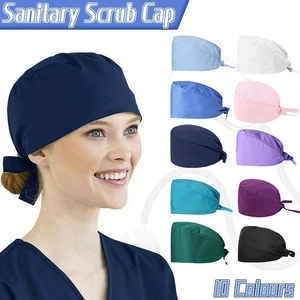 100% Cotton Unisex Surgical Scrub Cap for Doctors & Nurses
