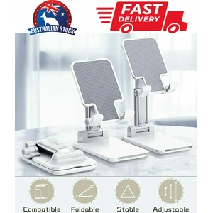 Foldable Adjustable Universal Desk Stand Holder For Mobile Phone Tablet Portable