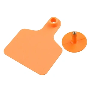 100x Cattle Ear Tags 6x7cm Set