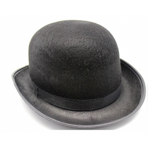 BOWLER HAT Party Costume Derby Fancy Dress Dance Halloween Vintage Cap