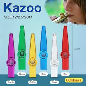 Kazoo Musical Instrument Mouth Flute Diaphragm Guitar Partner Harmonica Style