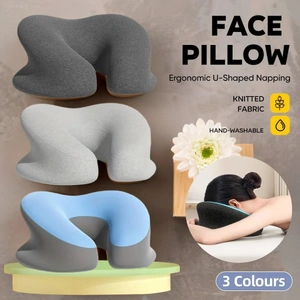Universal Massage Table Face Cushion Pillow U Shape Head Face Down Rest Pillow