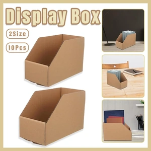 10pcs Slanted Display Boxes for Sorting Organising Storage Containers Organizer