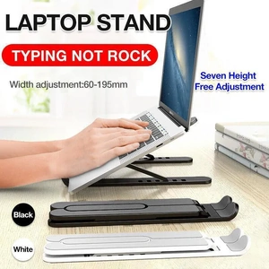 Adjustable Folding Laptop Stand for Desk Portable Tablet Holder Riser Bracket
